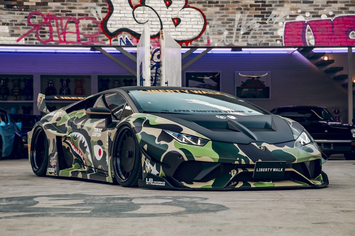 Bae Cal Lab A BATHING APE® × LIBERTY WALK - GRABLISS web plus